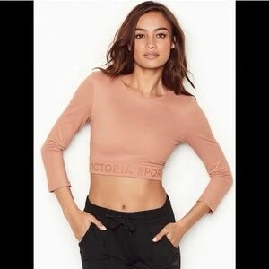 Women's Tan Crop Top